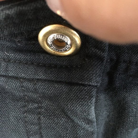 ST. JOHN Collection Black Jeans Straight Leg - Picture 2 of 9